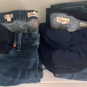 Madewell Maternity Jeans Bundle - Size 27